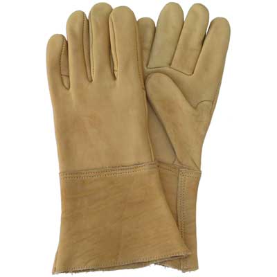 (image for) Western American Bison Gauntlet Riding / Driving Gloves